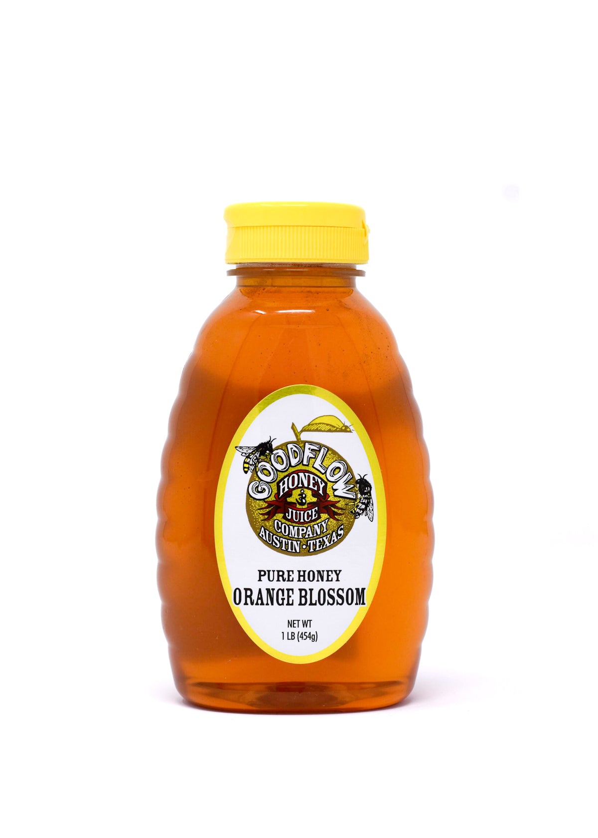 Pure Orange Blossom Honey 1 lb. Squeeze Bottle