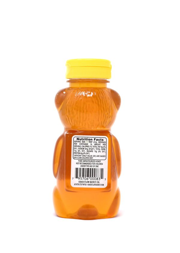 Pure Clover Honey 12 oz. Bear Squeeze Bottle