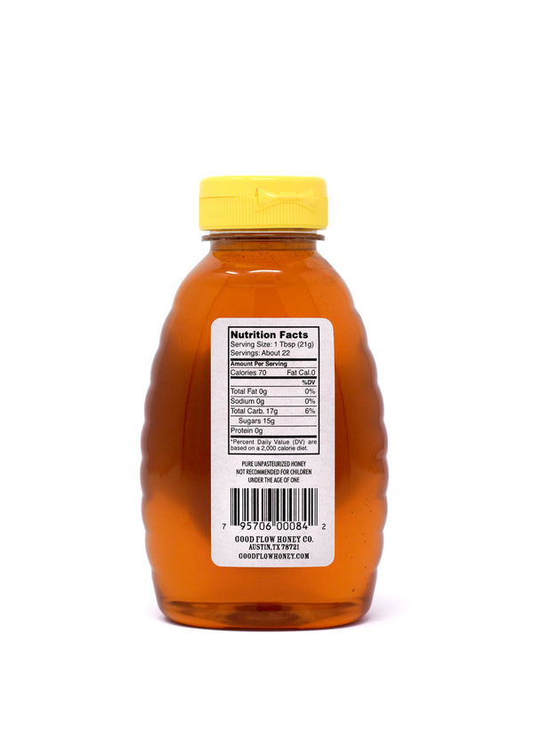 Pure Orange Blossom Honey 1 lb. Squeeze Bottle