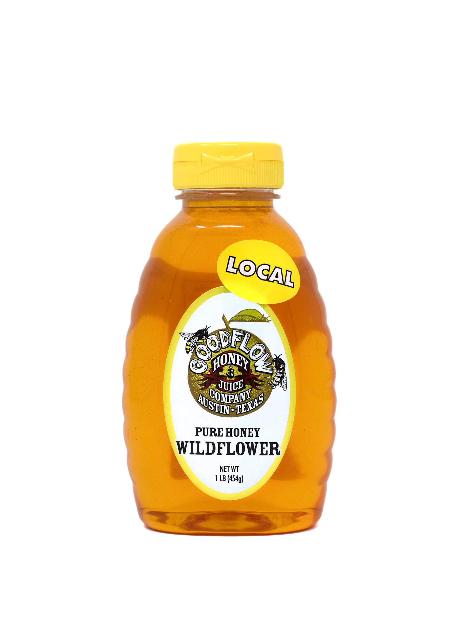 honeyページ Pure Texas Wildflower Honey 1 lb. Squeeze Bottle – Good Flow Honey Co.