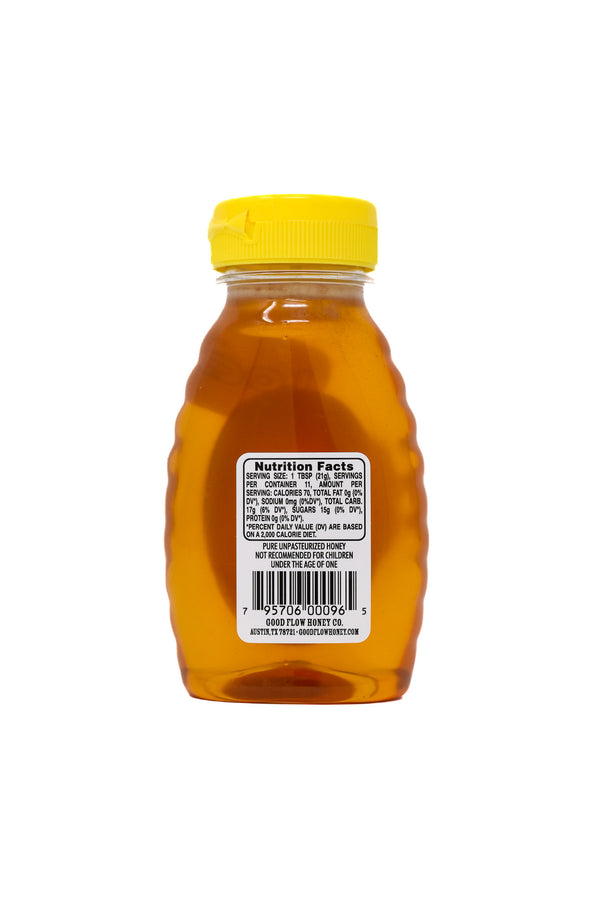 Pure Texas Wildflower Honey 8 oz. Squeeze Bottle